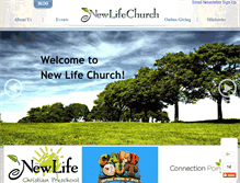 Tablet Screenshot of newlifenewlenox.org